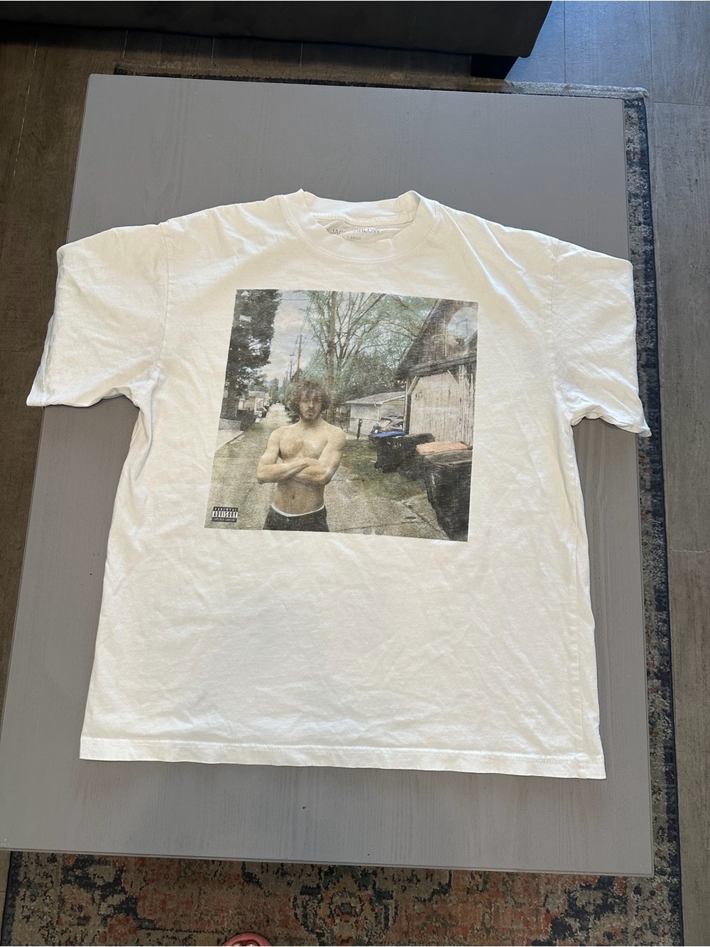 Jack Harlow Album Cover White Short Sleeve Tee
